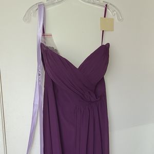 Sorella Vita Formal Gown-BRAND NEW WITH TAGS, eggplant/purple, size 12